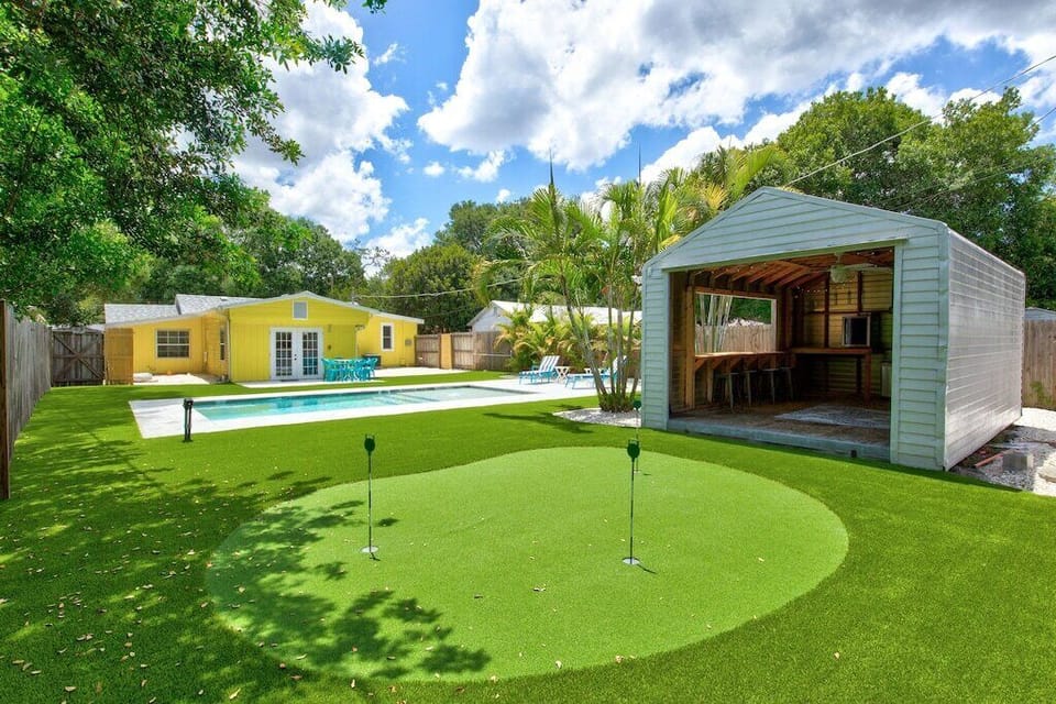 Private Putting Green & Pool in Backyard!