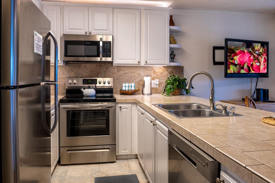 Fully equipped  kitchen