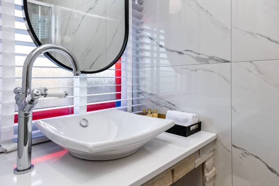 We've featured quality fixtures and fittings throughout