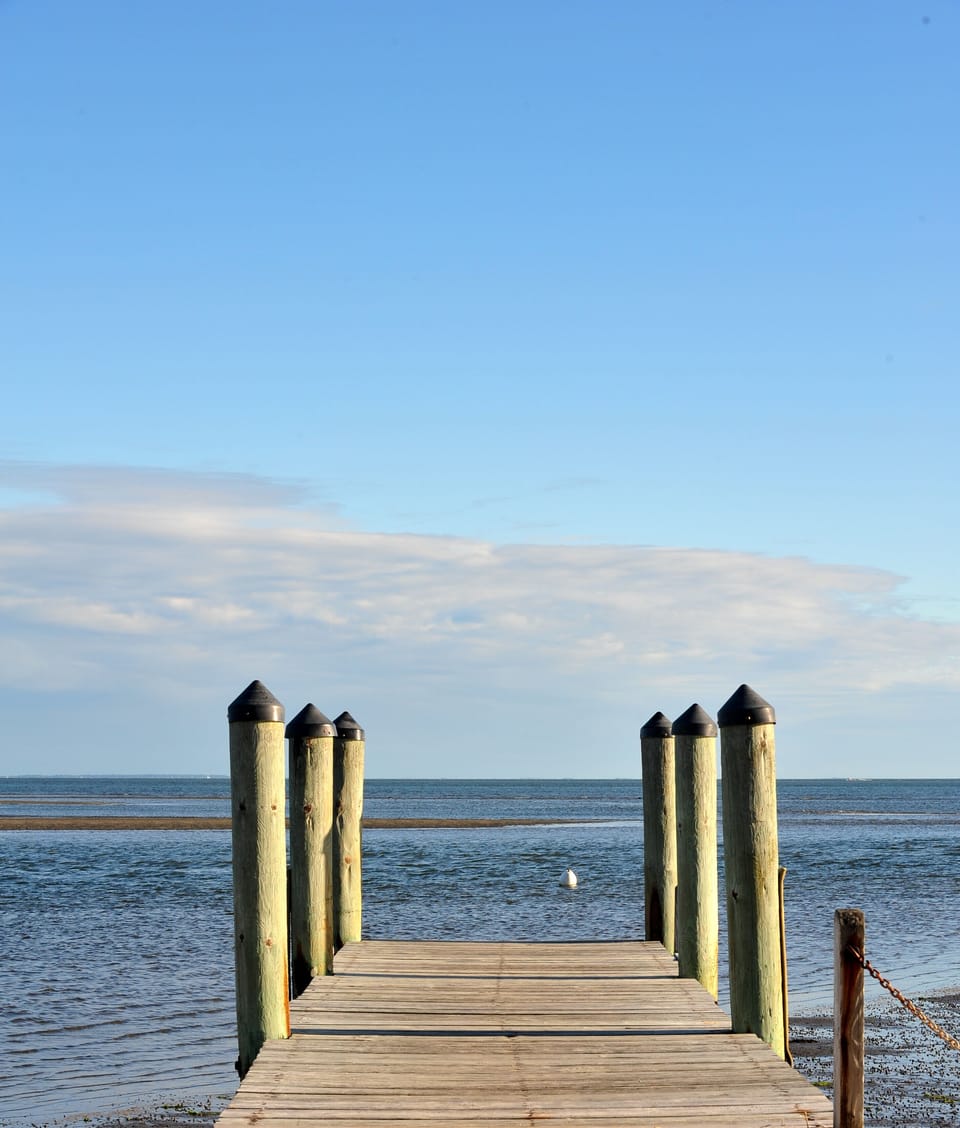 Private association dock, a 4 minute walk to the end of the street.