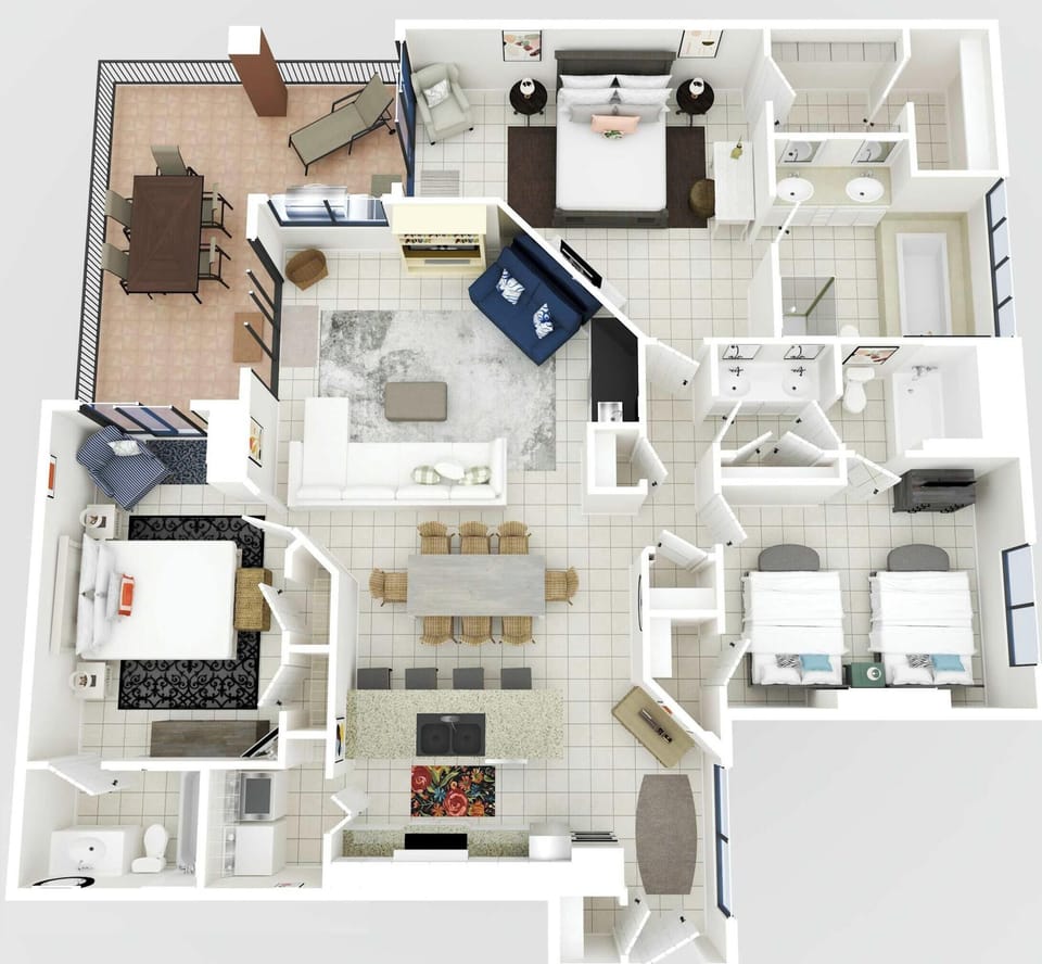 Floor plan 204W
