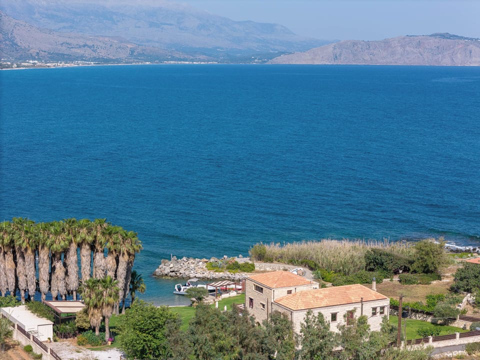 Stunning beachfront property, where the sea is just steps away from your doorstep.