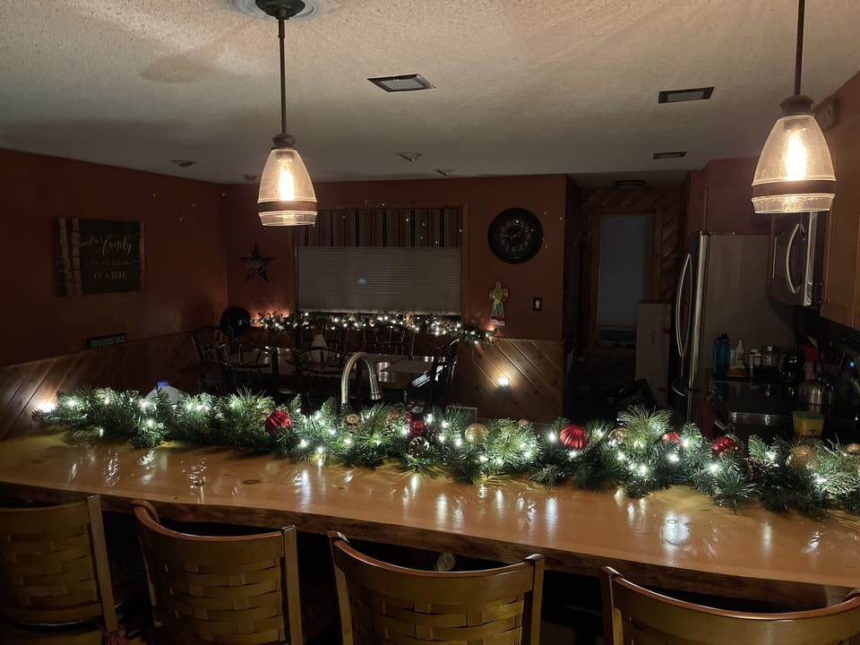 Saved you a seat at the bar for the holidays