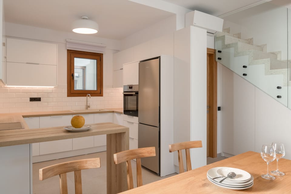 A fully equipped kitchen for culinary wonders.