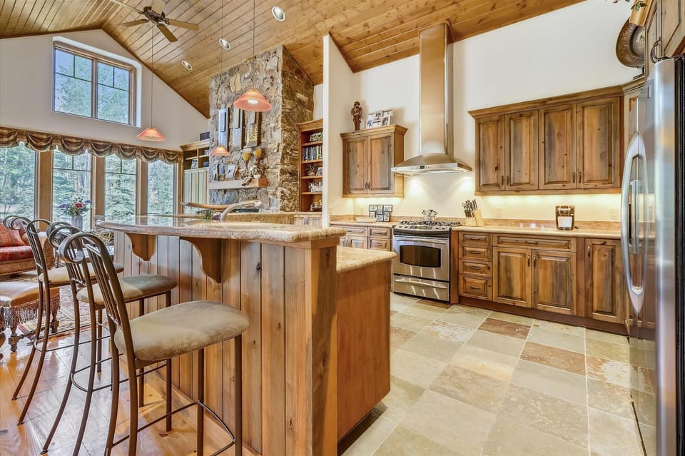 Kitchen - Shock Hill Retreat - Breckenridge Vacation Rental