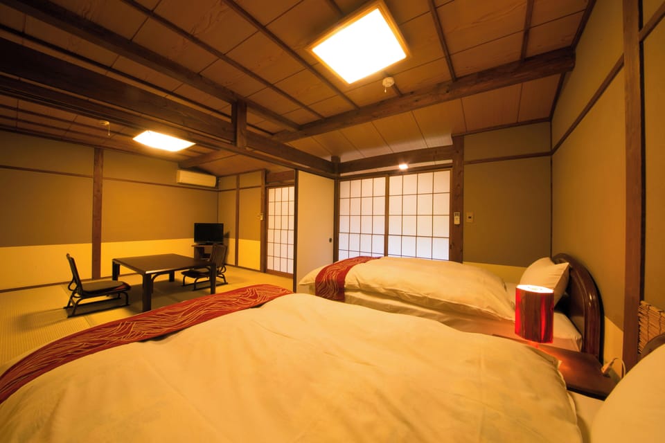 Bed with open-air bath, Main building, Non-Smoking | In-room safe