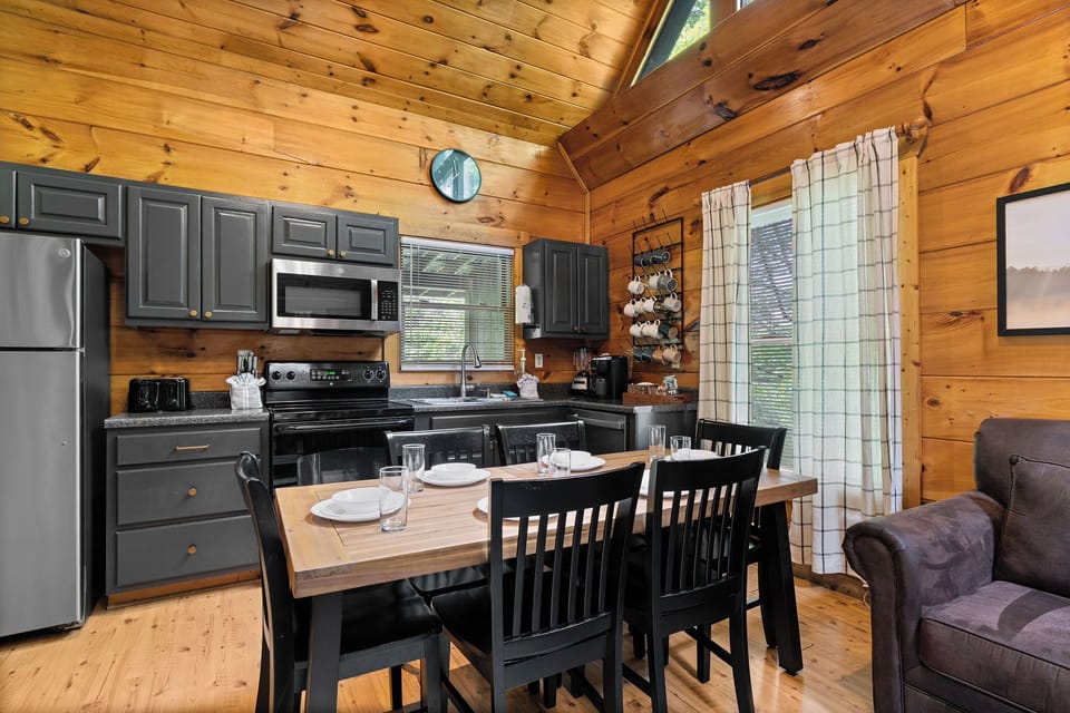 Freshly updated kitchen