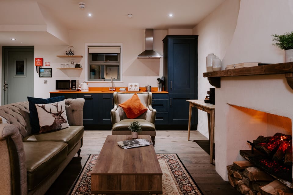 Cottage, 1 Bedroom | Living area | Flat-screen TV