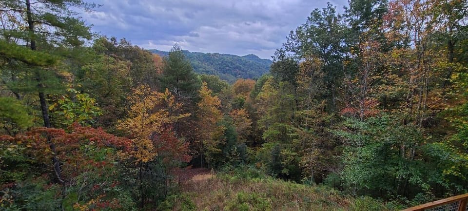 At Rainbows Edge Fall View