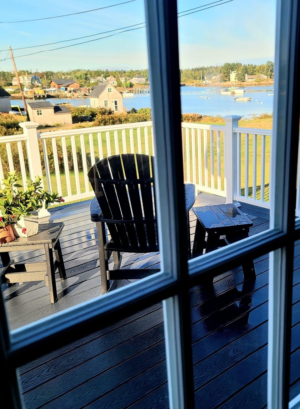 View from living room