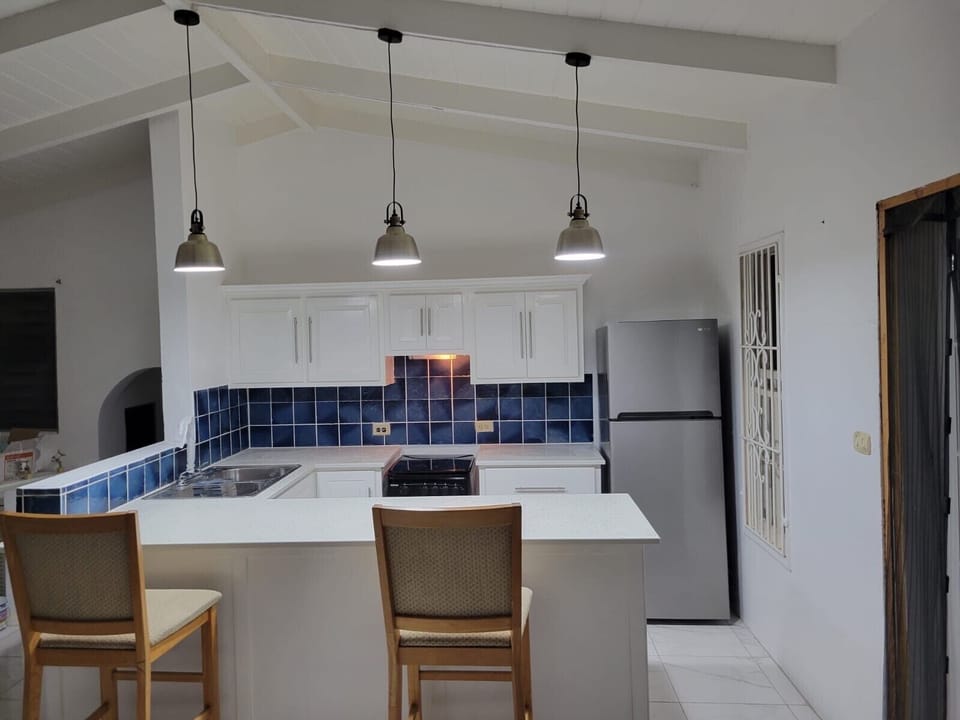 We have just installed a brand new kitchen.