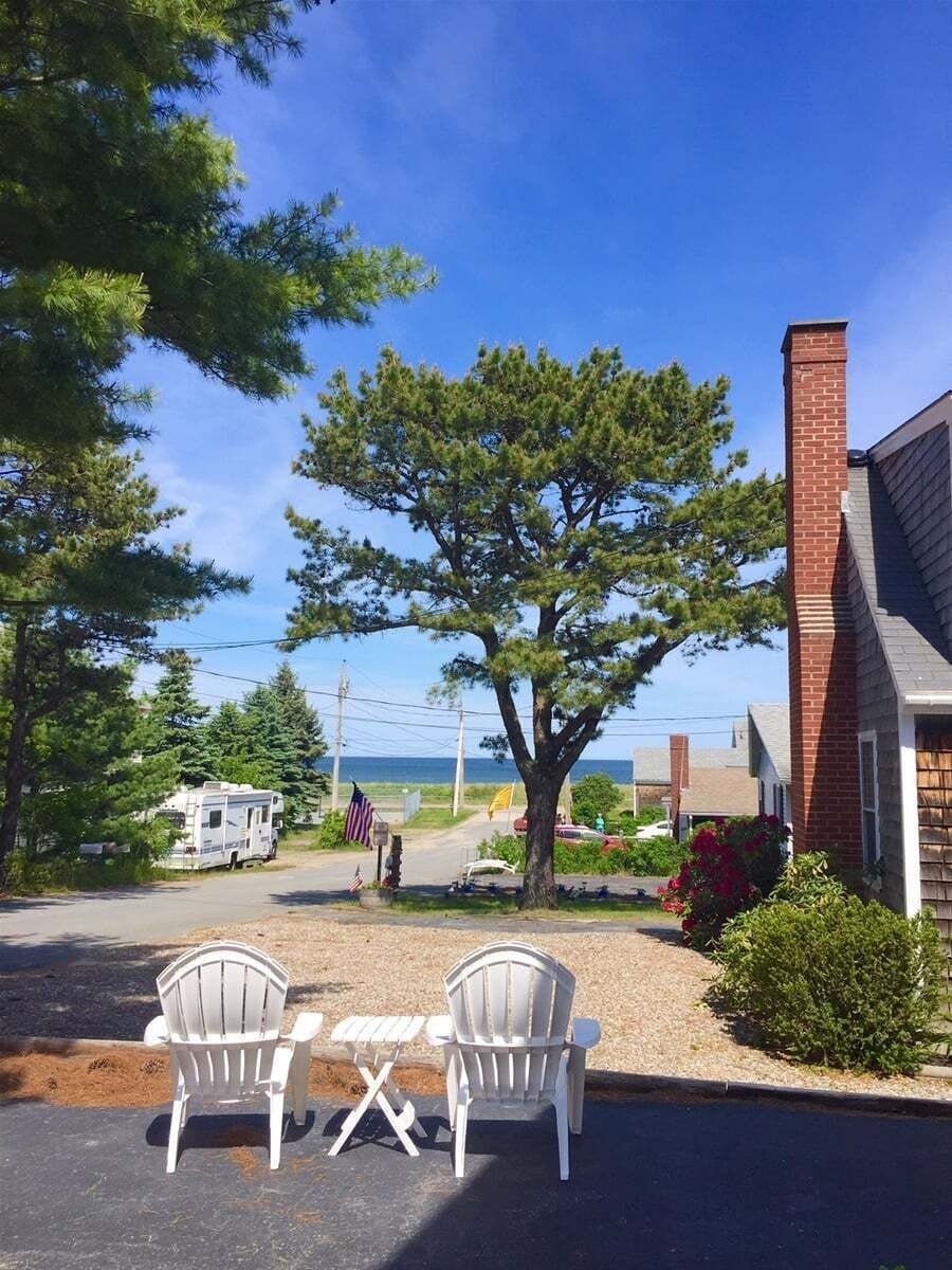 Distant Ocean Views