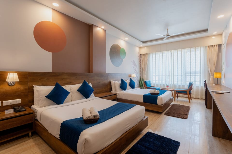 Superior Quadruple Room | Soundproofing, free WiFi, bed sheets