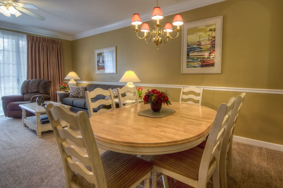 dining area - dining area seats 6 people