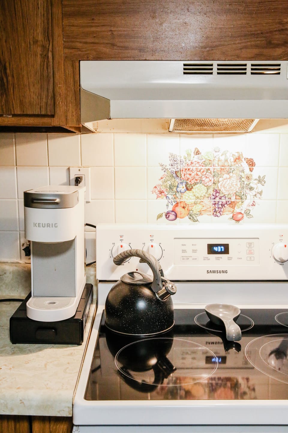 Make your tea or brew your favorite coffee 