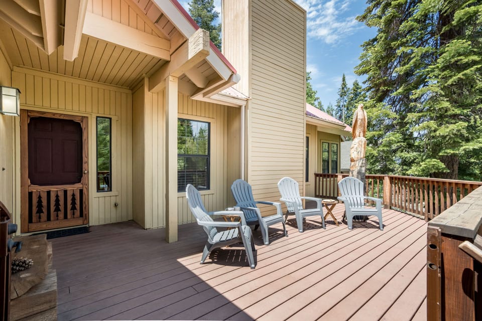 Front deck
