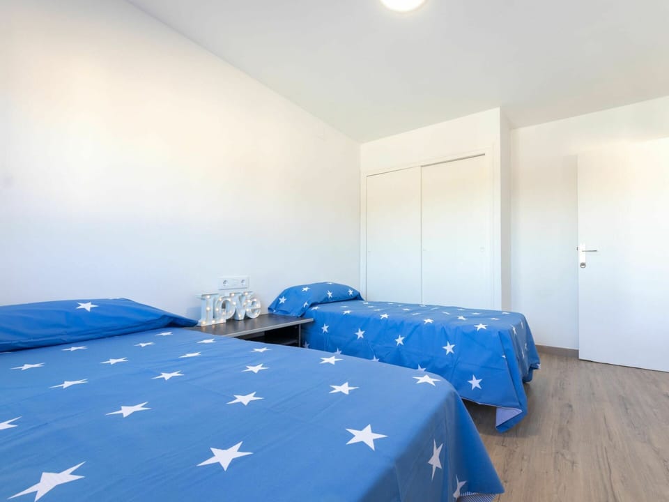 Azure, Textile, Lighting, Shade, Comfort, Flooring, Floor, Bed, Electric Blue