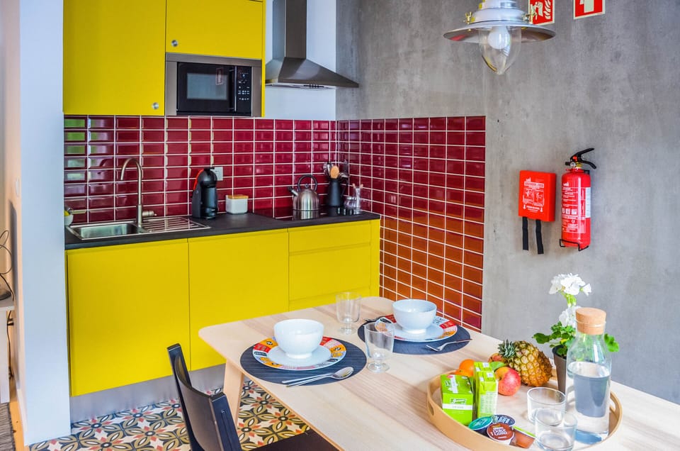 House (Upper Floor) | Private kitchen | Fridge, microwave, stovetop, espresso maker