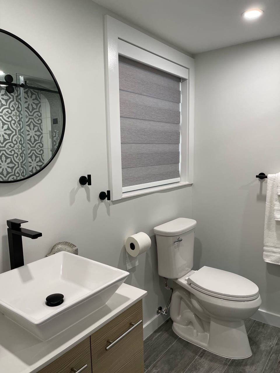 Second floor master bathroom