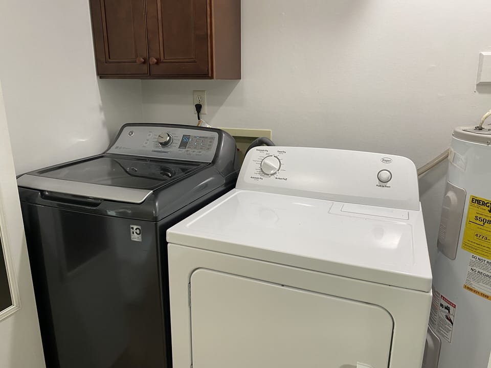 Washer and Dryer
