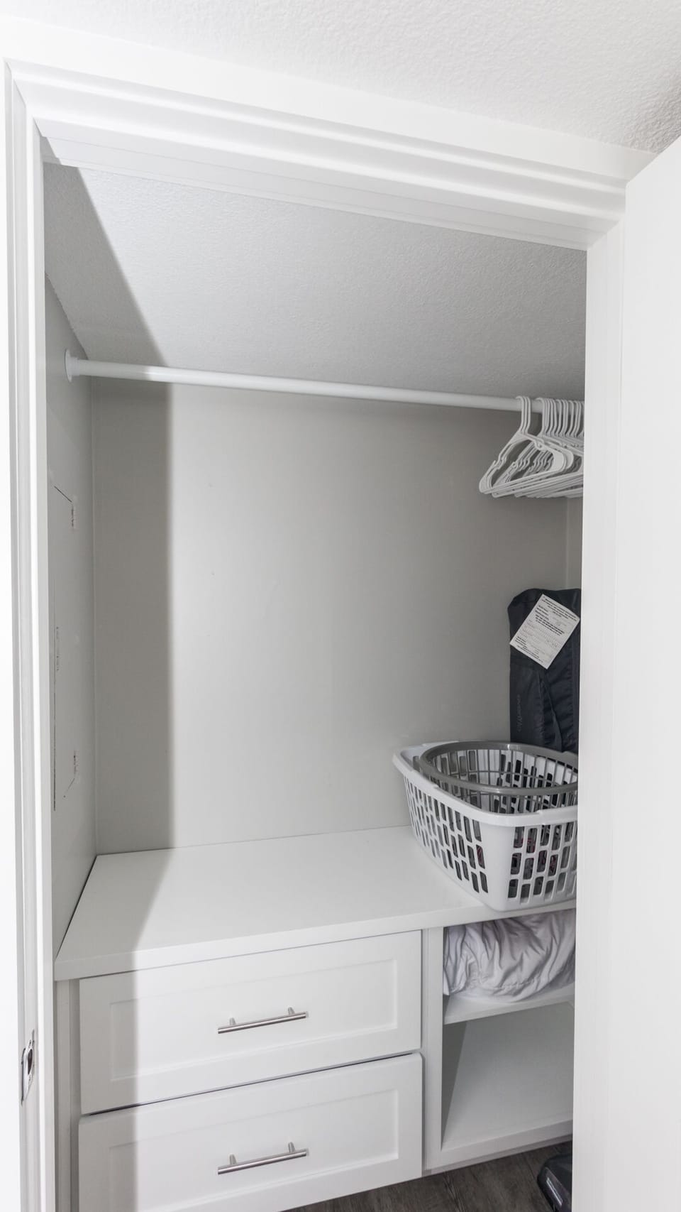 Plenty of storage. 