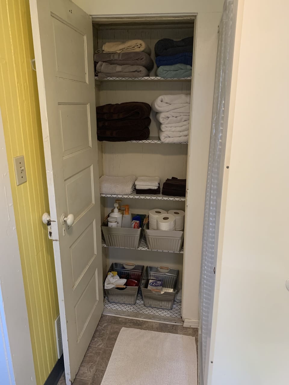 Linen closet
