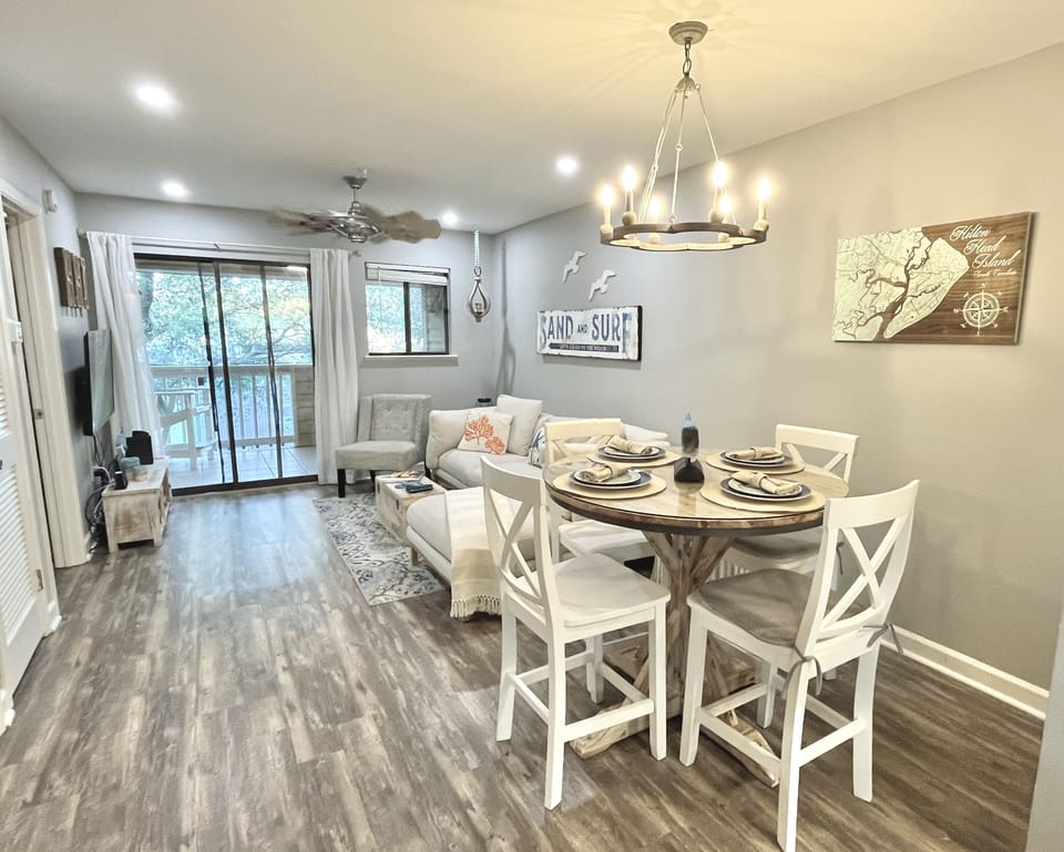 Updated furnishings and fixtures.  