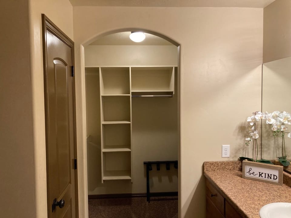 Master closet