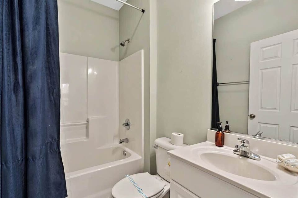 The private ensuite bath adds comfort and convenience to your stay.