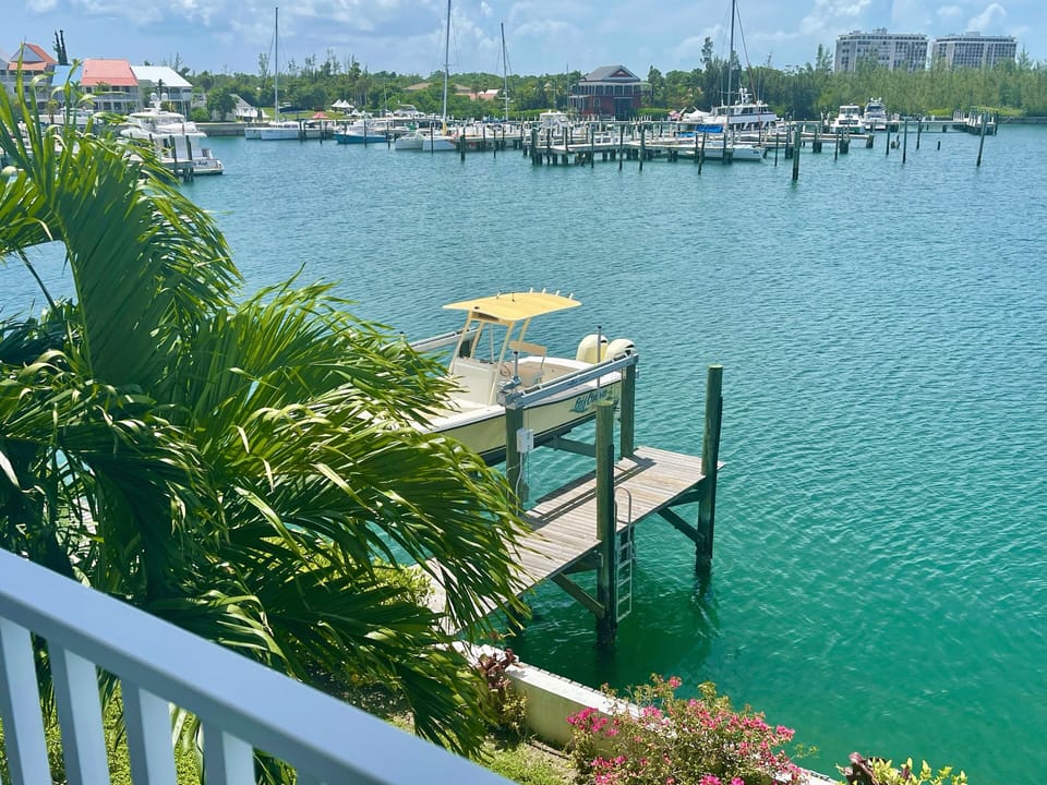 See your boat right from the Condo, dock included!