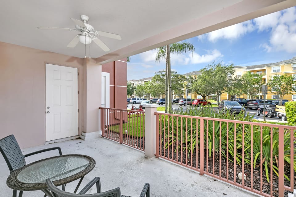 First floor patio/balcony