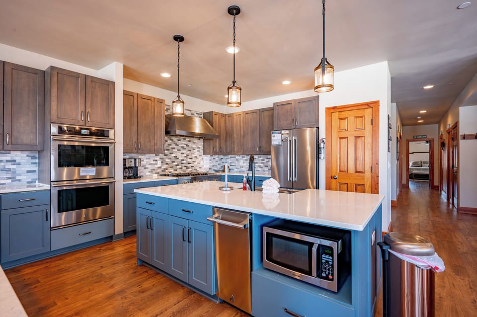 Kitchen on Main Level of Left Side