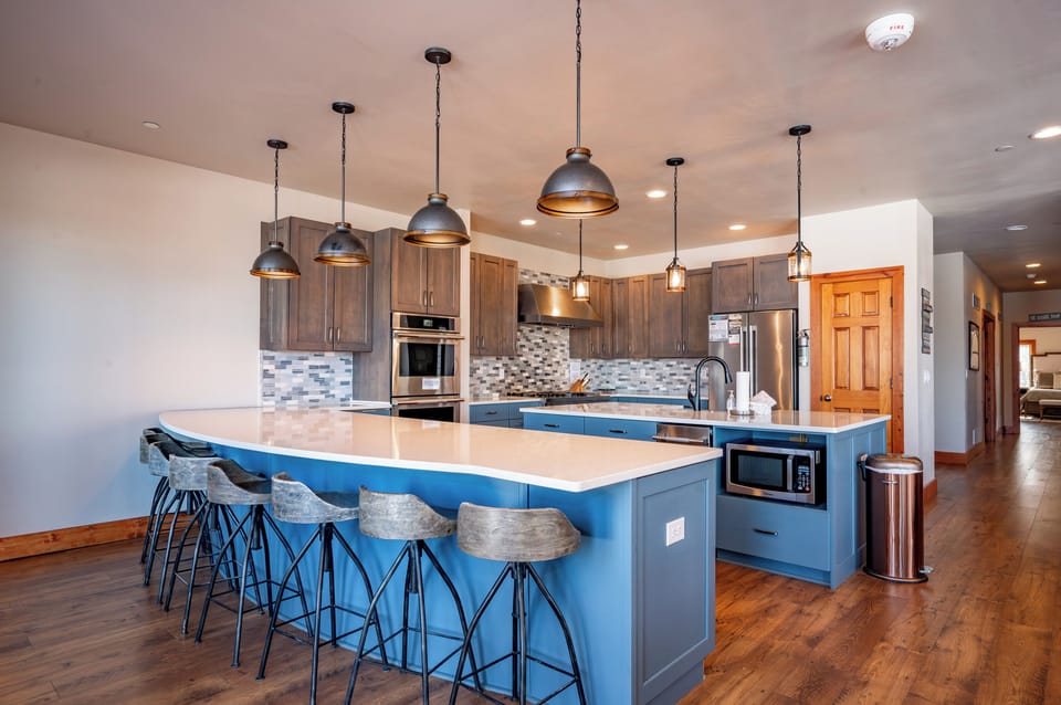 Kitchen on Left Side