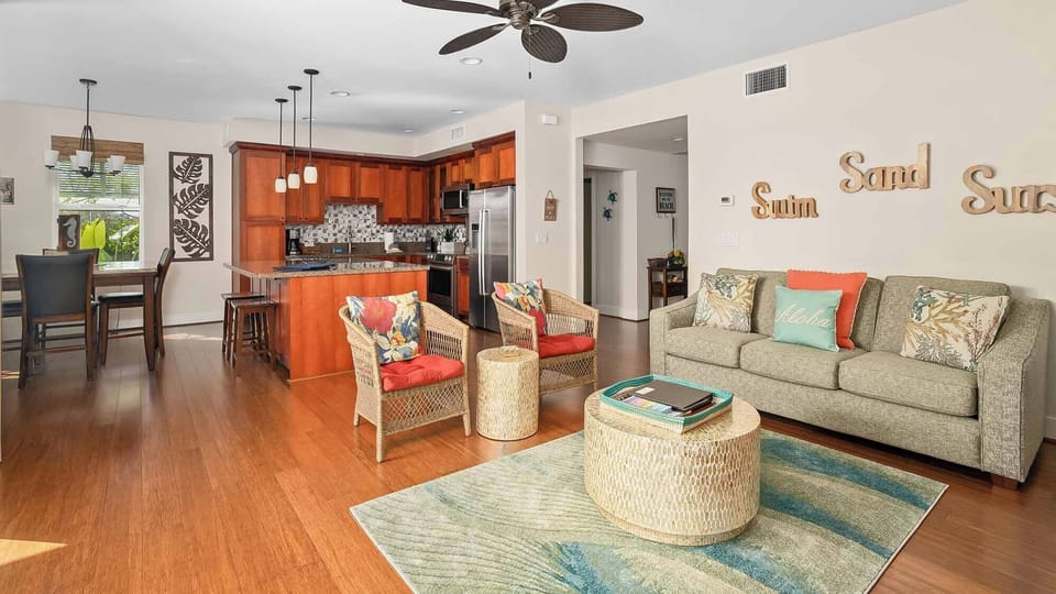 Pili Mai Resort at Poipu #15M - Spacious Great Room Design - Parrish Kauai