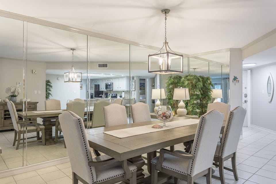 Enjoy a homecooked meal or take out in our dining area.