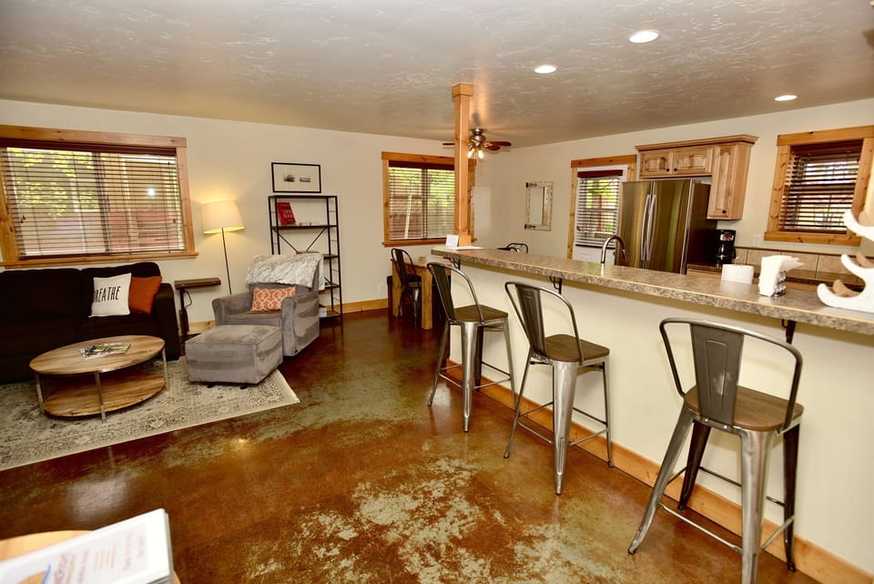 living and kitchen