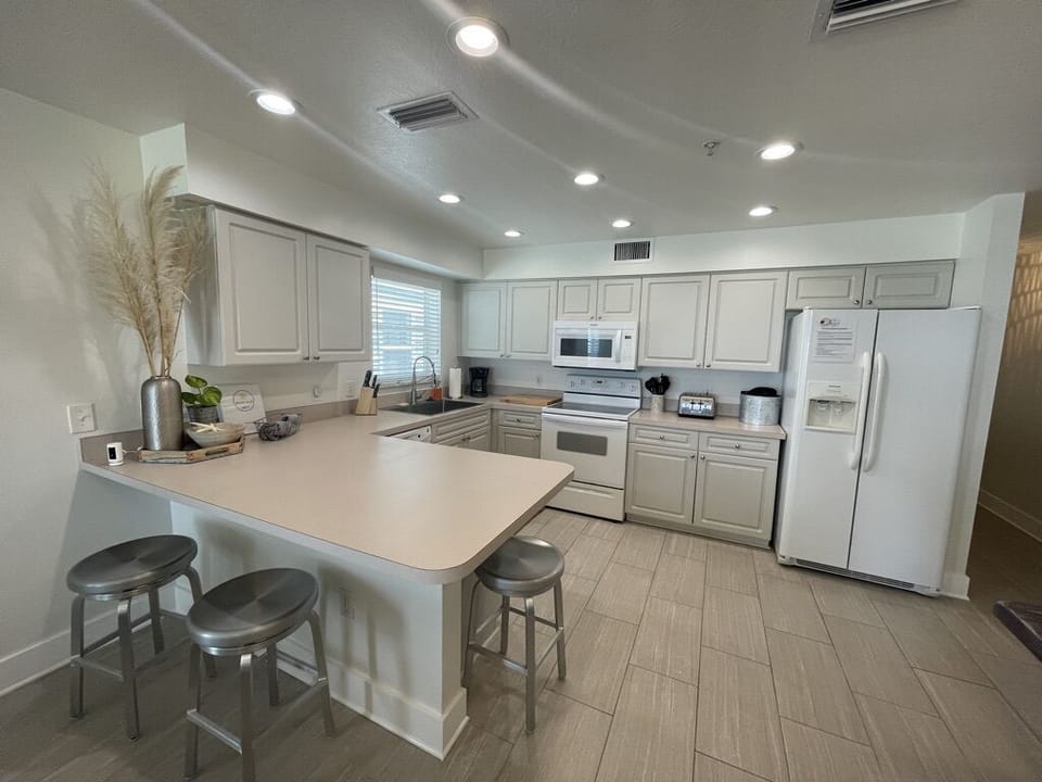 Kitchen island with extra stool seating