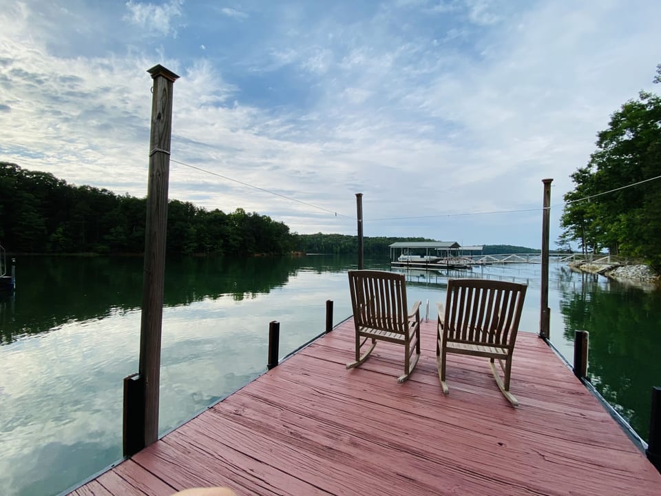 Recharging time with fantastic view 
fishing, kayaking or just relax on the dock