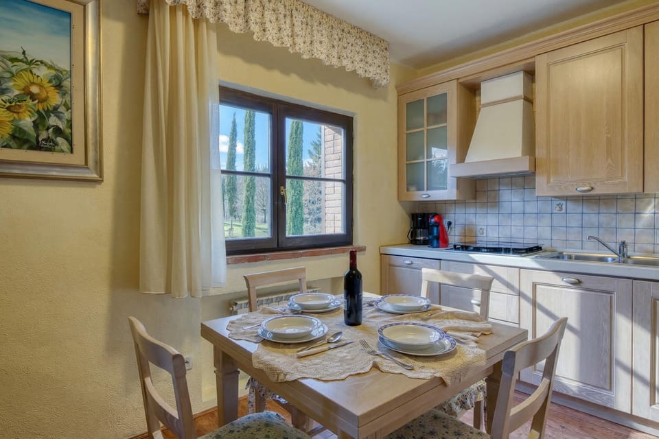 Kitchen and dining area