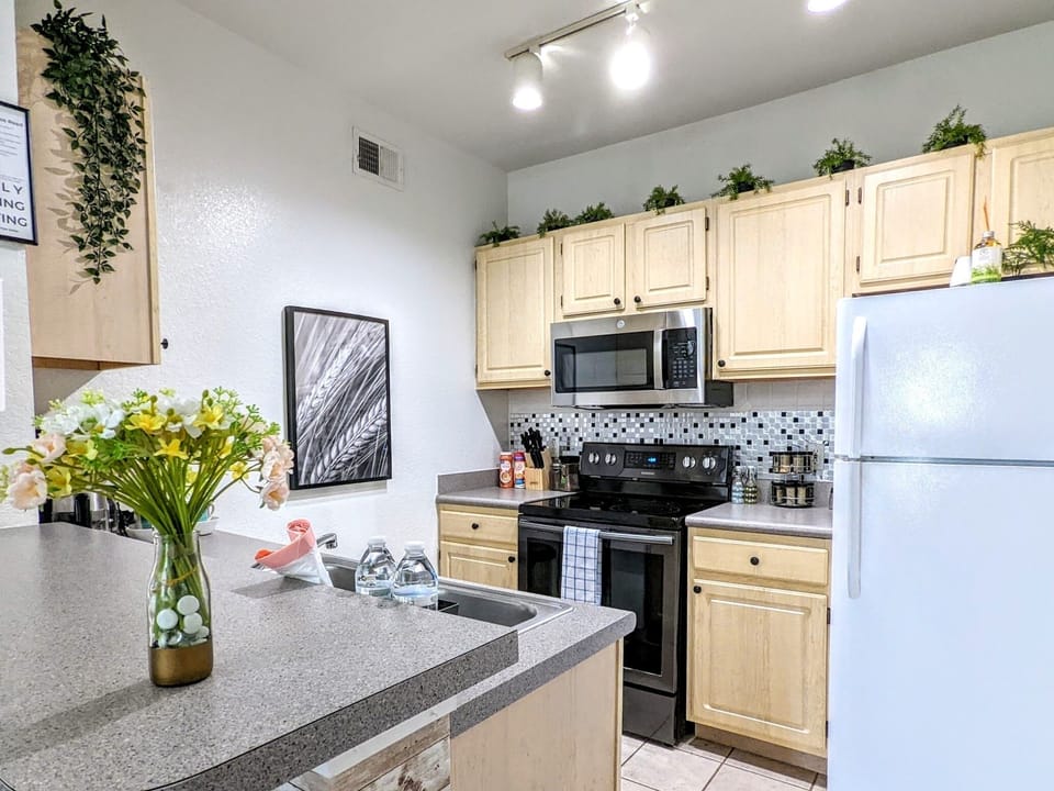 Nicely equipped Kitchen