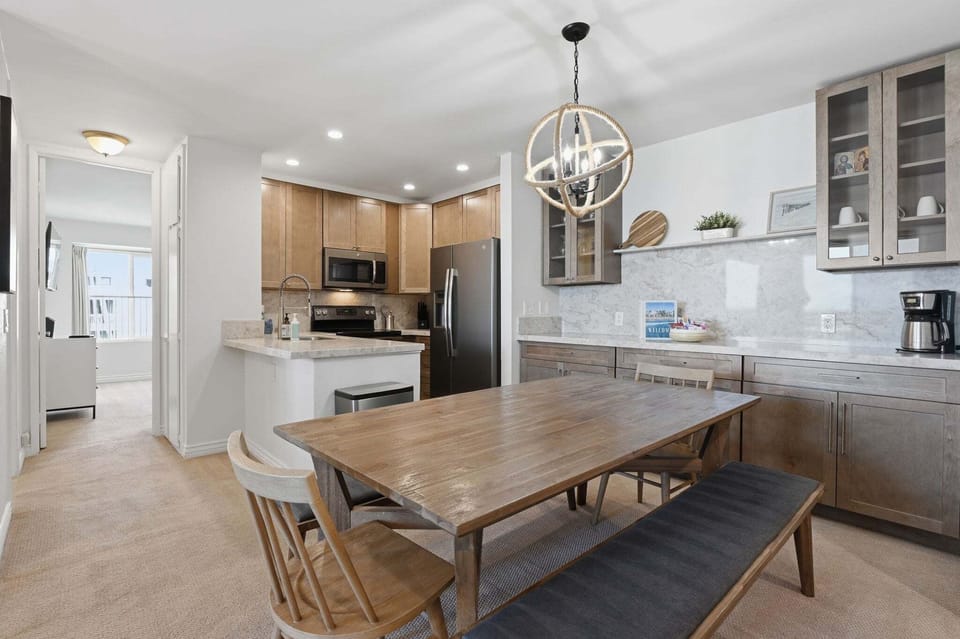 Plenty of counter space and updated cabinetry to make you feel right at home.