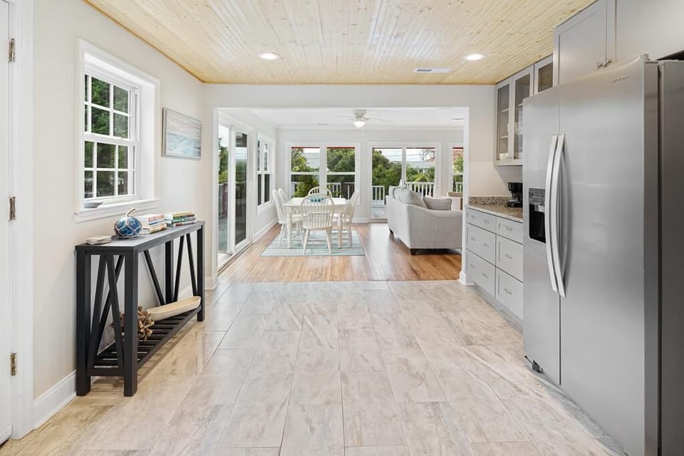 Kitchen Overlooking Dining Area