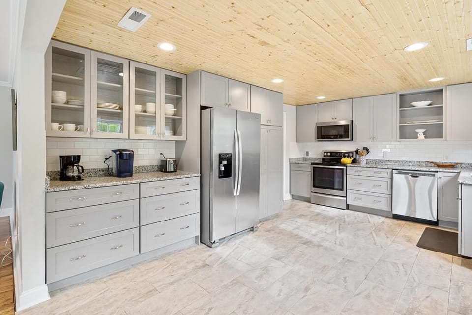 Kitchen with Stainless Steel Appliances
