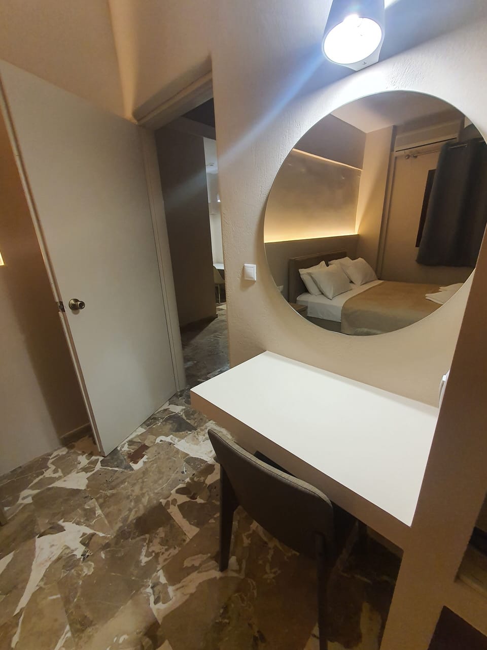 Family Apartment, Sea View | Hypo-allergenic bedding, in-room safe, desk, free cribs/infant beds