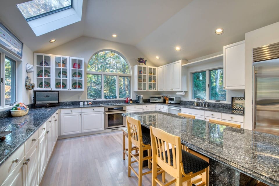 Chef's Kitchen With Top of the Line Appliances
