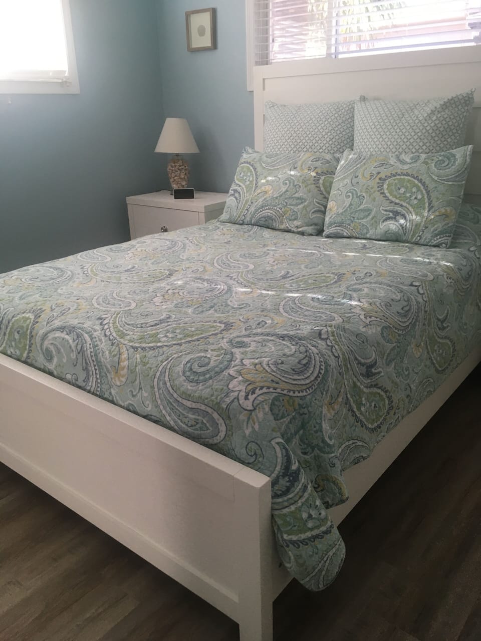 Upstairs bedroom with queen bed