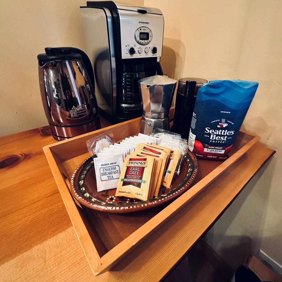 Tea and coffee