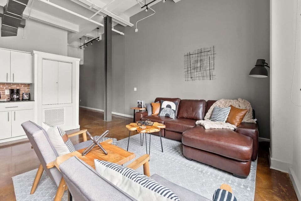 Relax and enjoy the best company in this comfortable living room space