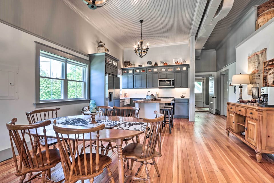 Dining Area | Dishware Provided | Drip Coffee Maker