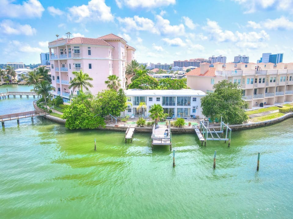 Enjoy the Waterfront Views All Day – Sip your morning coffee or evening wine on the patio while boats glide by and dolphins occasionally pop up in the water